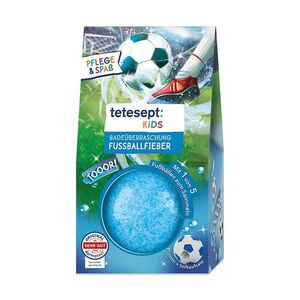 TETESEPT Koupelová koule fotbalová horečka 140 g obraz