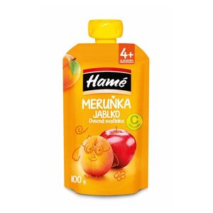 HAMÉ ovocná svačinka meruňka a jablko 100 g obraz