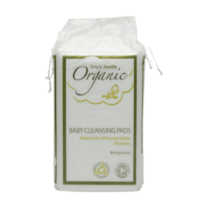 SIMPLY GENTLE Organické dětské čisticí polštářky 60 kusů obraz