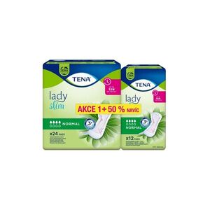 TENA Lady Slim Normal inkontinenční vložky 4 kapky 36 kusů obraz