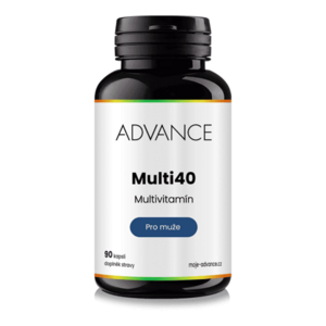 ADVANCE Multi40 multivitamín pro muže 90 kapslí obraz