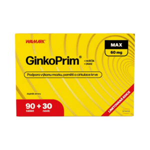 WALMARK GinkoPrim MAX 60 mg 90 + 30 tablet NAVÍC obraz