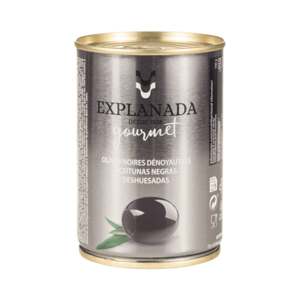 LA EXPLANADA Gourmet černé olivy bez pecky 280 g obraz