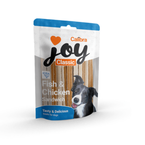 CALIBRA Joy dog classic sandwich kuřecí a rybí sendvič 250 g obraz