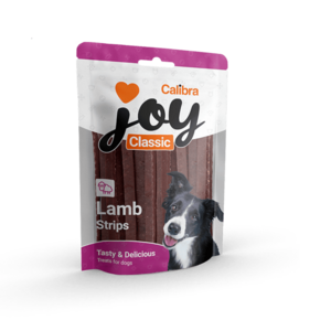 CALIBRA Joy dog classic lamb strips jehněčí plátky 80 g obraz