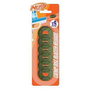 NERF CAT Hračka pro kočky pěnové disky s catnipem 3, 84 cm 6 kusů obraz