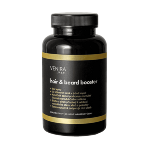 VENIRA hair & beard booster pro muže 80 kapslí obraz