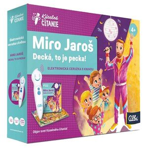 ALBI Kúzelné čítanie set s ceruzkou 1.0 Miro Jaroš Decká, to je pecka obraz