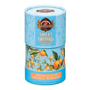 BASILUR Sweet orchard orange & orange blossom černý čaj 75 g obraz