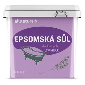 ALLNATURE Epsomská sůl Levandule 5 kg obraz