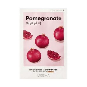 MISSHA Airy fit sheet mask pomegranate plátýnková maska 19 g obraz