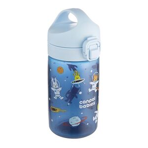 CANPOL BABIES Lahev pro děti junior modrá 400 ml obraz