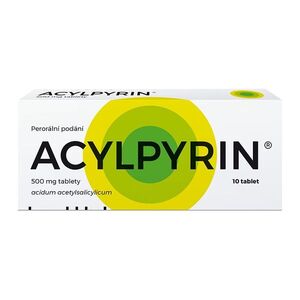ACYLPYRIN 500 mg 10 tablet obraz