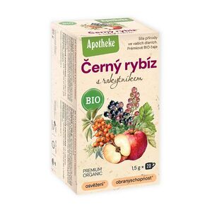 APOTHEKE Čaj černý rybíz s rakytníkem BIO 20 sáčků obraz