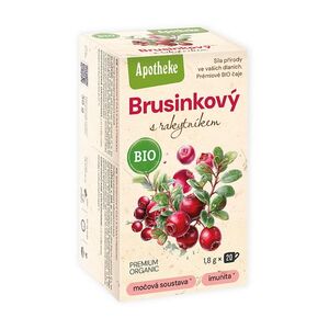 APOTHEKE Čaj brusinkový s rakytníkem BIO 20 sáčků obraz