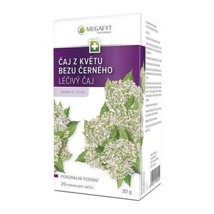 MEGAFYT Čaj z květu bezu černého 20 sáčků obraz
