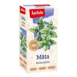 APOTHEKE Máta peprná čaj 20 sáčků obraz