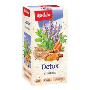 APOTHEKE Čaj detox s kurkumou 20 sáčků obraz