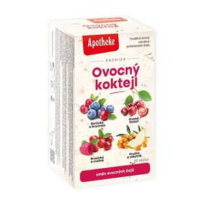 APOTHEKE Premier ovocný koktejl směs čajů 20 sáčků obraz