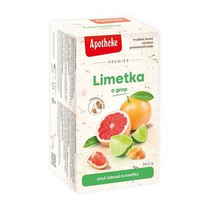 APOTHEKE Limetka a grep 20 sáčků obraz