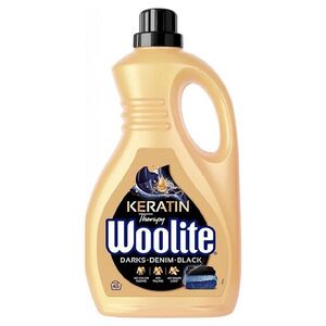WOOLITE Keratin Therapy Darks Denim Black Tekutý prací přípravek 45 prací dávek 2, 7 l obraz