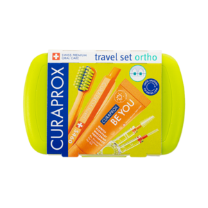CURAPROX Travel set ORTHO zelený 1 kus obraz