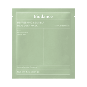 BIODANCE Refreshing sea kelp zklidňující a hydratační maska 34 g obraz