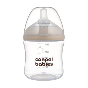 CANPOL BABIES Lahev antikoliková natural shape 0m+ 150 ml obraz