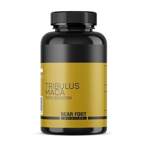 BEAR FOOT Tribulus maca stimulant testosteronu 120 kapslí obraz