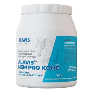 ALAVIS MSM Patentované kolageny pro koně prášek 600 g obraz