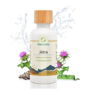 NATURALIS Bylinná tinktura játra s ostropestřcem 50 ml obraz