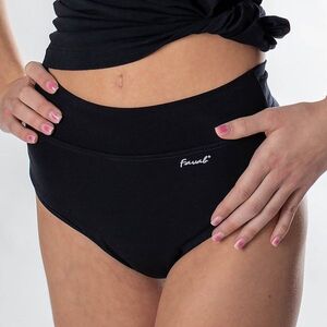 FAVAB Micromodalové menstruační a inkontinenční kalhotky LINA černé, Velikost: M obraz