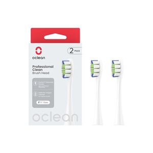 OCLEAN Professional Clean P1C1 W02 náhradní hlavice bílé 2 ks obraz