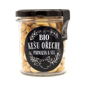 NATU Kešu ořechy s parmezánem a fleur de sel BIO 160 g obraz