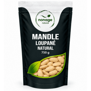 NONAGE Mandle loupané natural 750 g obraz