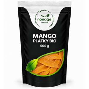 NONAGE Mango plátky sušené natural BIO 500 g obraz