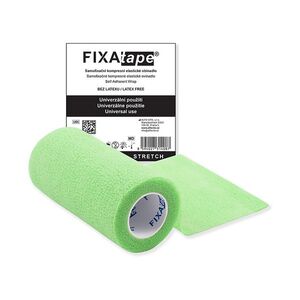 FIXAPLAST Fixatape stretch samofixační obinadlo 10 cm x 450 cm zelené 1 kus obraz