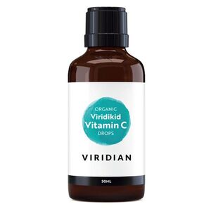 VIRIDIAN Nutrition organic viridikid vitamin C drops 50 ml obraz