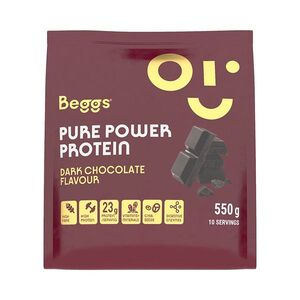 BEGGS Pure Power Protein Dark Chocolate 550 g obraz