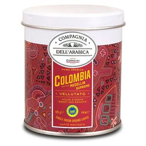 CORSINI Colombia Medellin supremo mletá káva plech 125 g obraz