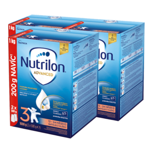 NUTRILON Advanced 3 batolecí mléko 12-24. měsíců 3 x 1 kg obraz
