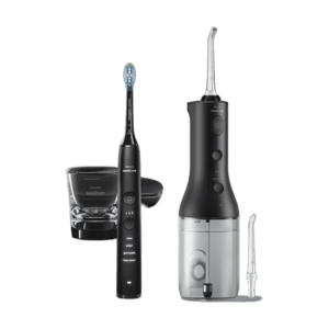 PHILIPS Sonicare 9000 DiamondClean black + Power Flosser black HX3886/43 obraz