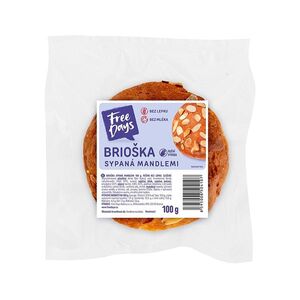 FREE DAYS Bezlepková brioška sypaná mandlemi 100 g obraz