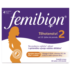FEMIBION 2 Těhotenství 28 tablet + 28 tobolek obraz