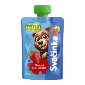 HELLO Kapsička s jahodami 100 g x 12 kusů obraz