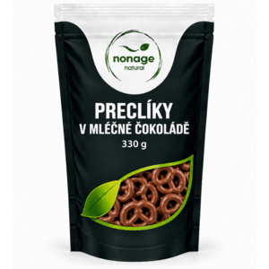 NONAGE Preclíky v mléčné čokoládě 330 g obraz