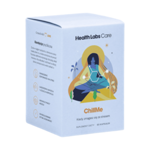 HEALTH LABS CARE ChillMe Pro zmírnění stresu a napětí 60 kapslí obraz