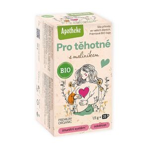 APOTHEKE Čaj pro těhotné s maliníkem BIO 20 sáčků obraz