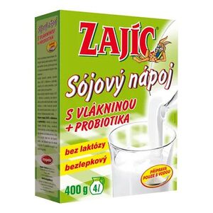 ZAJÍC Sójový nápoj s vlákninou 400 g obraz