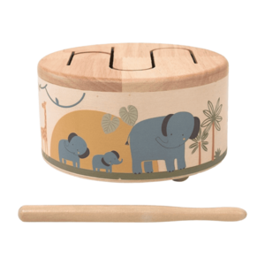 2KIDS TOYS Dřevěný bubínek safari obraz
